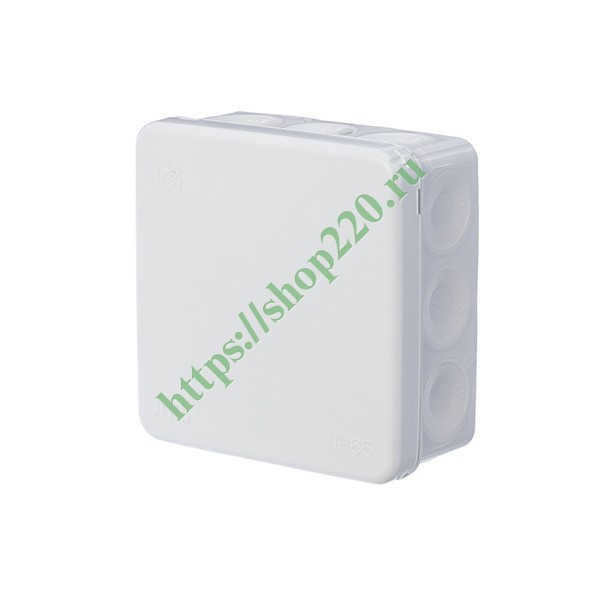 Коробка распределительная 86х86х40 мм белая [уп.50шт] IP65 AP9 ABB