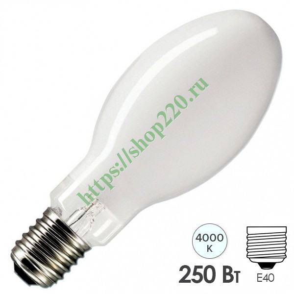 Лампа ртутная Osram HQL 250W E40 4050300015064 - купить по