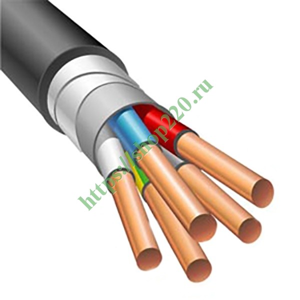Кабель бронированный 5х6 для прокладки в земле