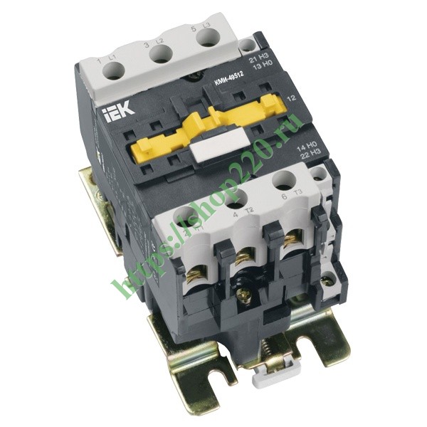 Контактор КМИ-49512 95А 230В/АС3 1НО;1НЗ ИЭК KKM41-095-230-11 купить по ...