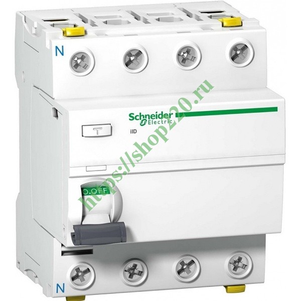 Узо 4п 40а 300ма schneider electric easy9 тип ас