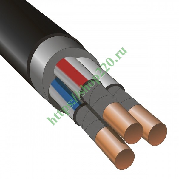 Кабель Силовой ВВГнг(А)-FRLS (180) 3х2,5 Медный Огнестойкий ГОСТ.
