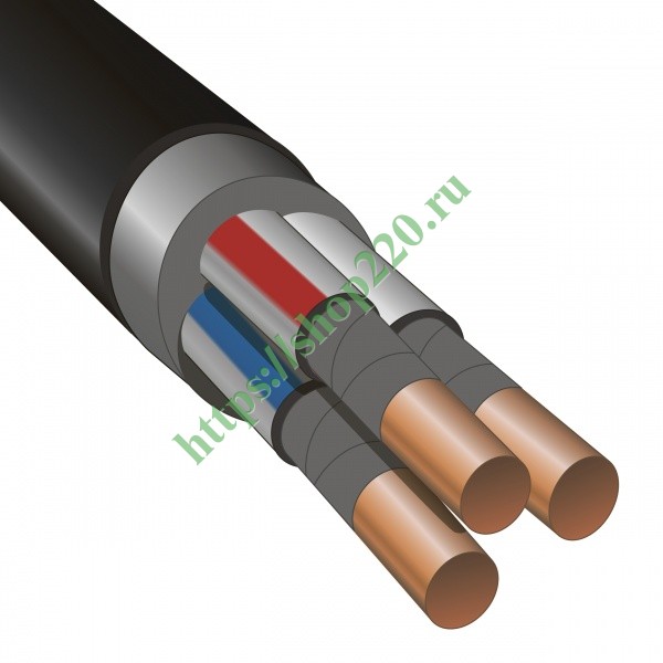 Кабель силовой ВВГнг(А)-FRLSLTX (180) 3х4 ок огнестойкий (Конкорд ...