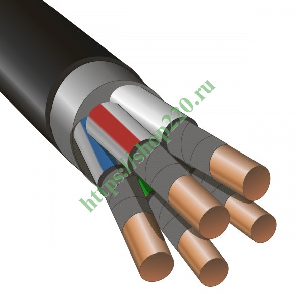 Кабель силовой ВВГнг(А)-FRLSLTX (180) 5х4 медный огнестойкий ГОСТ 31996 ...