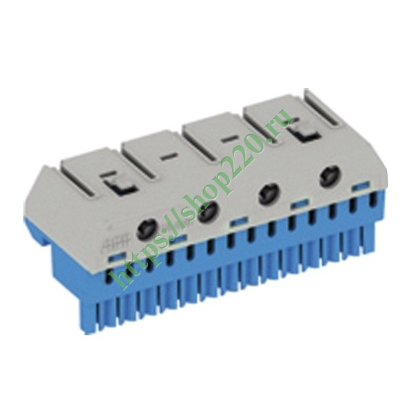 Клеммник самозажимной ABB N14x4+4x25мм ZK144B 1SPE007715F9705 купить по ...