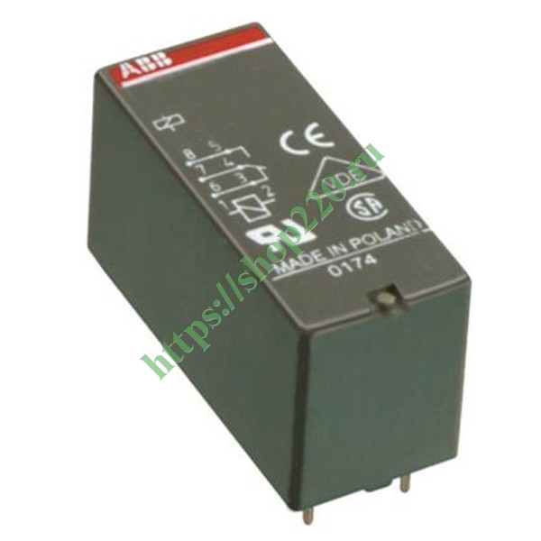 Реле ABB CR-P230AC2 230B AC 2ПК (8А) 1SVR405601R3000 купить по ...