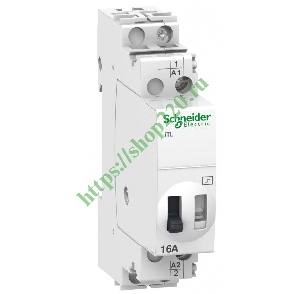  реле Schneider Electric iTL16A 1 полюс 1НО 230В АС 110В DC .