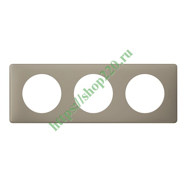Рамка Legrand Celiane 3 поста грэй перкаль 066723 купить по недорогой ...