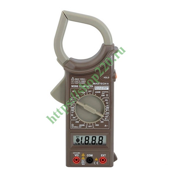 Токоизмерительные клещи Mastech M266 13-1306 купить по недорогой цене в ...