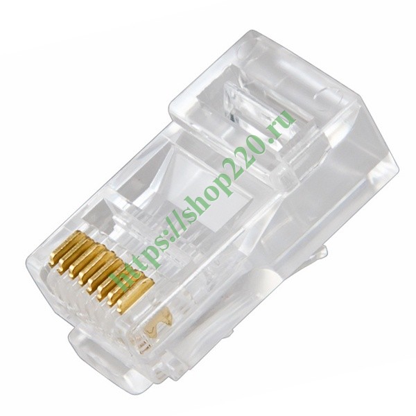 Джек компьютерный RJ-45 8P-8C cat.5e ProConnect 05-1021-6 купить по ...