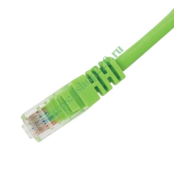 ITK  шнур (патч-корд), кат.5Е UTP, 1м, зеленый PC02-C5EU .