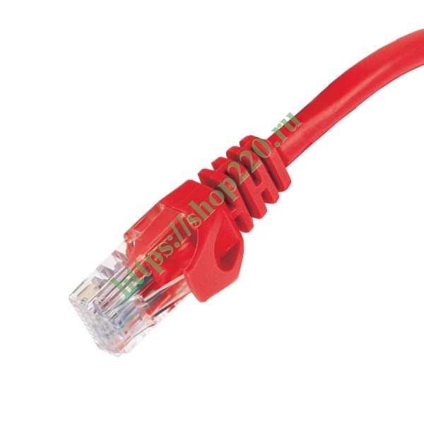 ITK  шнур (патч-корд), кат.5Е UTP, 2м, красный PC04-C5EU .