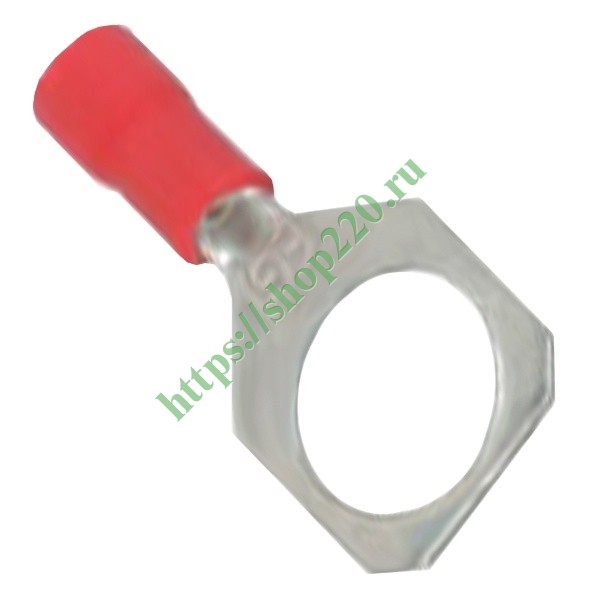 Наконечник НКИ с отверстием под винт и изолир.фланцем 0,25-1,5мм 5,2мм ...