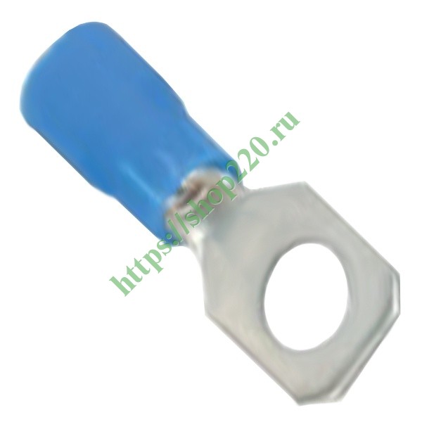 Наконечник с отверстием под винт и изолир.фланцем 1,5-2,5 кв.мм 10,2 мм ...