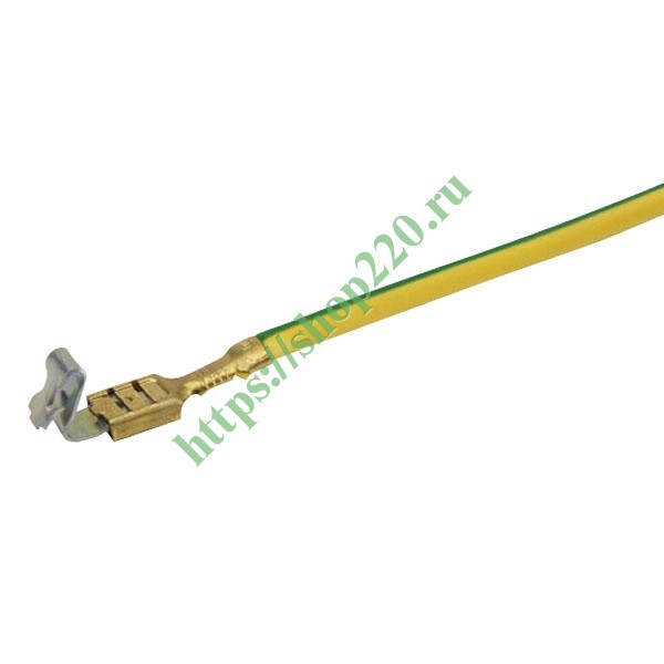 Кабель заземляющий Simon 120 мм, зелёно-жёлтый, медь TKA904 купить по ...