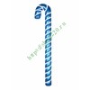 Елочная фигура Карамельная палочка, 121см, цвет синий/белый