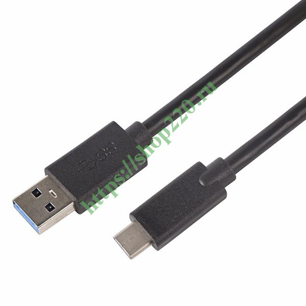 Шнур USB 3.1 type C (male)-USB 2.0 (male) 1M