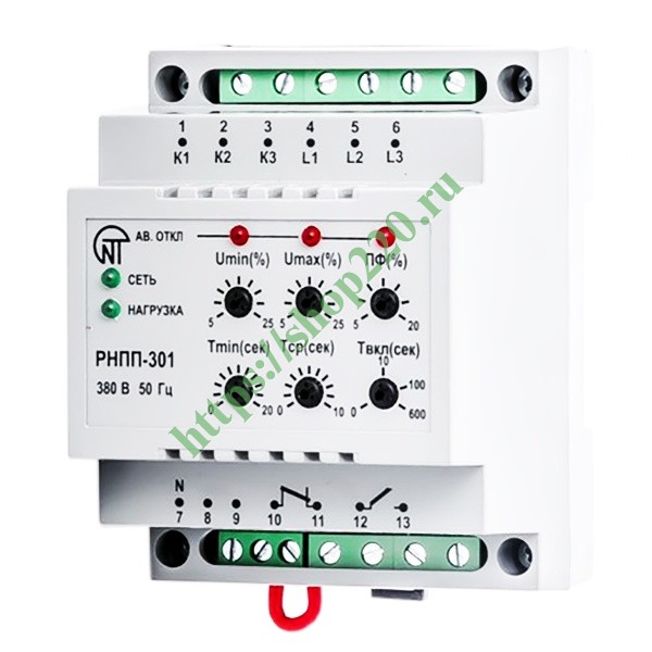 NOVATEK-ELECTRO РНПП-301 инструкция по эксплуатации онлайн