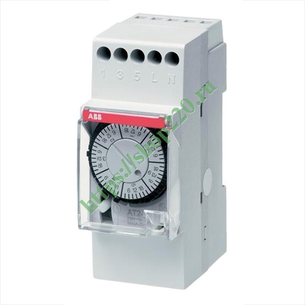 Реле времени недельное ABB AT2e-7R 16А 1НО/НЗ с резервным питанием 150 ...
