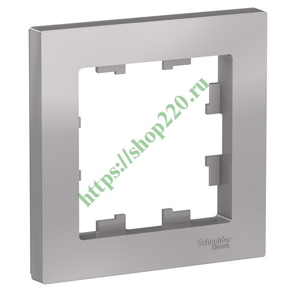 Рамка SE AtlasDesign 1 пост, алюминий [уп 20 шт] ATN000301 купить по ...