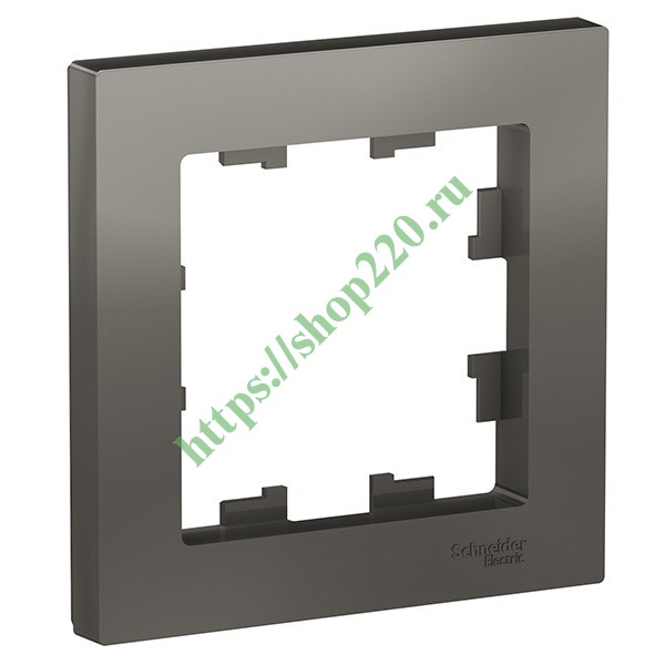 Рамка SE AtlasDesign 1 пост, сталь [уп 10 шт] ATN000901 купить по ...