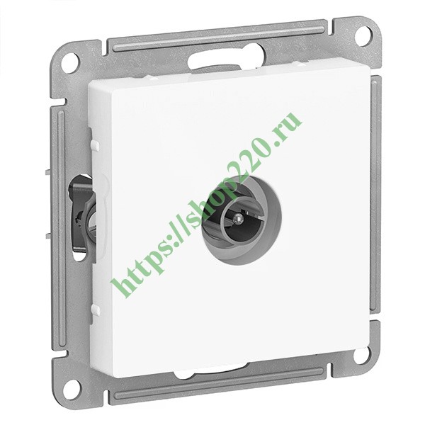 TV розетка оконечная 1DB SE AtlasDesign, белый [уп 10 шт] ATN000191 ...