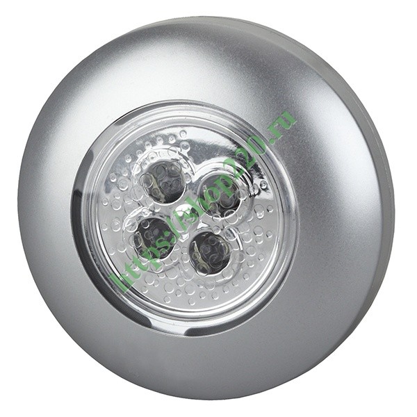 Купить Фонарь ЭРА SB-503 пушлайт Аврора 4LED, батареи 3xAAA ...