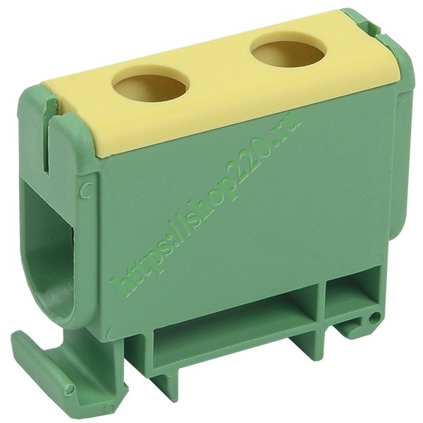 Клемма вводная силовая IEK КВС 6-50 мм2 желто-зеленая - купить YZN22 ...
