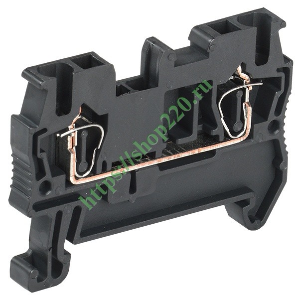 Купить Клеммник самозажимной КПИ 2в-2,5 31А черный IEK YZN11-002-K02 по ...