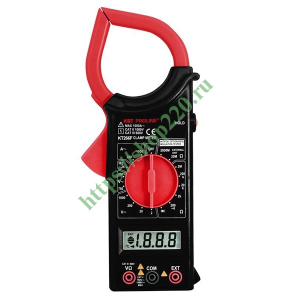Токоизмерительные клещи цифровые KT 266F Proline c основным набором ...