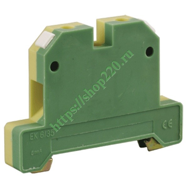 Клемма винтовая ИЭК КВИ-2,5-PEN желто-зеленый 2,5мм2 - купить YZN30-002-K52 по недорогой цене на Shop220 в Москве и РФ.