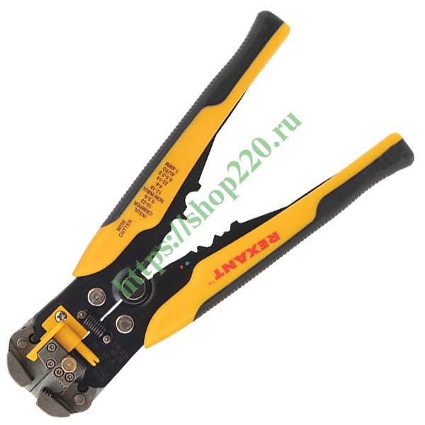 Инструмент для зачистки кабеля 0.2 - 6.0 мм2 и обжима наконечников (ht ...