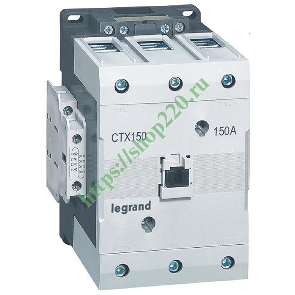 Контактор Legrand CTX3 150 3P 150A (AC-3) 2но2нз 230V AC 416276 купить ...