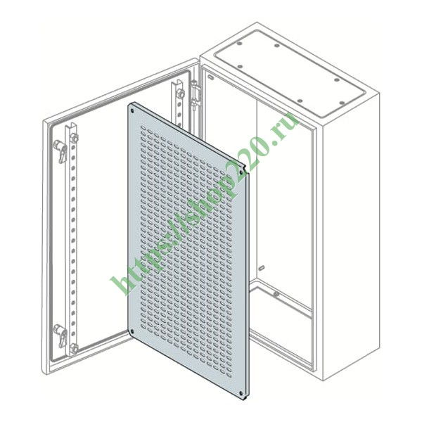 Шкаф abb sr2 ip65 400х300х200мм с монтажной платой