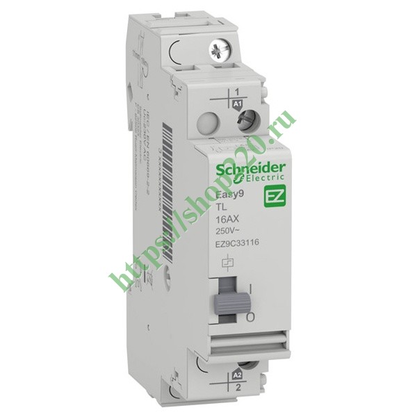  реле Schneider Electric Easy9 TL 16A 1 полюс 1НО 230В АС .