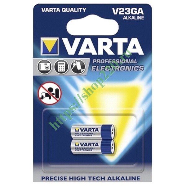 Батарейка Varta Electronics V23GA (упаковка 2шт) 4008496747313 ...