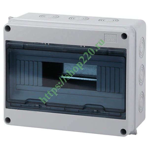 Щит навесной пластиковый КМПн-12 IP65 12 модулей ЭРА 5056306094873 ...