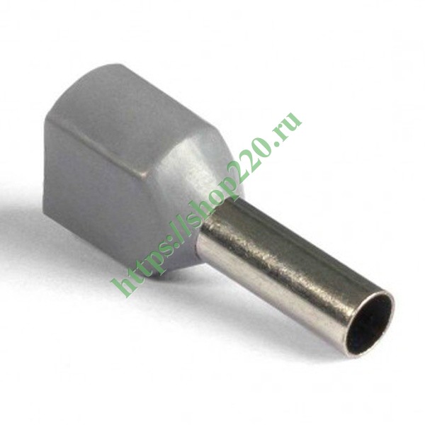 Наконечник НШвИ(2) 4,0-12 штырьевой втулочный изолированный [уп.100шт ...