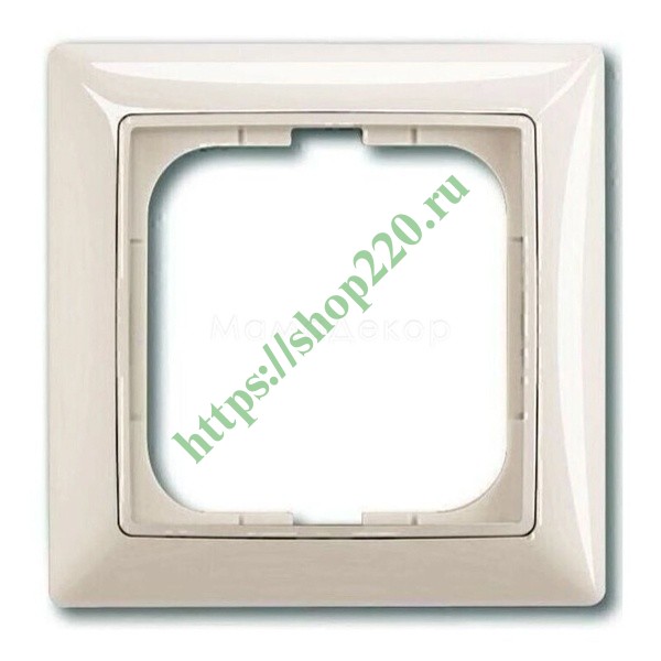 Рамка ABB Basic 55 1пост слоновая кость (2511-92) (бежевый) - купить ...