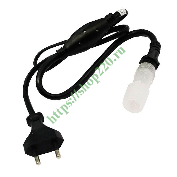 Сетевой шнур для круглого дюралайта LED-R2W, шнур 0,8м, LD122 26093 ...