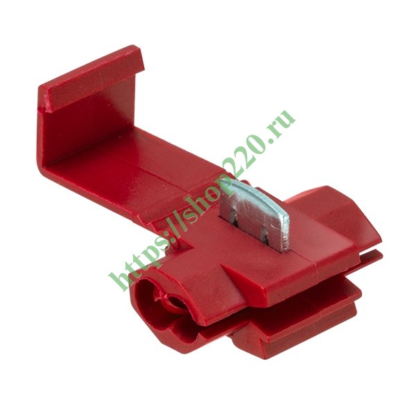 Ответвитель прокалывающий ОВ-1 0,5-1,5 мм2 красный (50 шт.) EKF PROxima ...