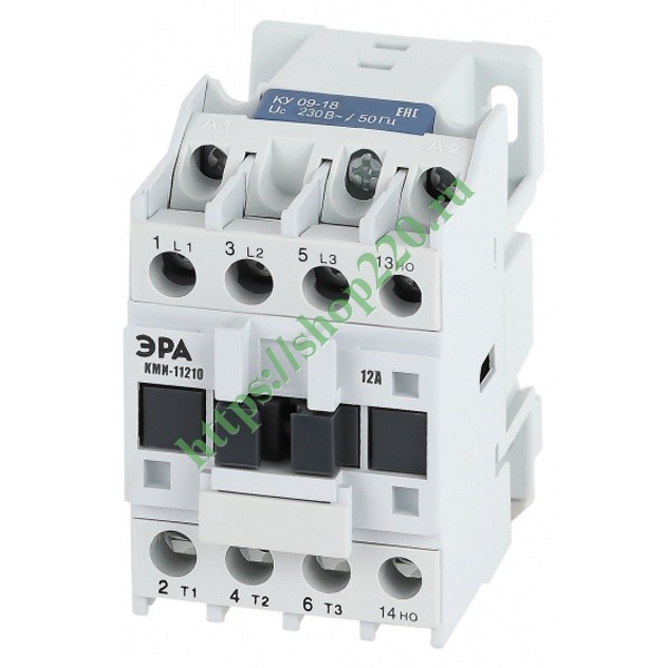 Контактор ЭРА PRO КМИ-11210 12А 230В/АС3 1НО Б0050429 купить по ...