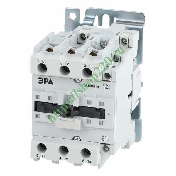 Контактор ЭРА PRO КМИ-34012 40А 230В/АС3 1НО;1НЗ Б0050444 купить по ...