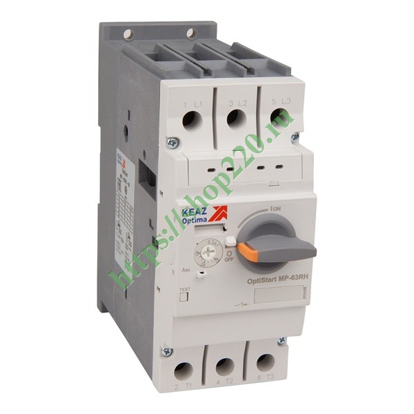 Автомат защиты электродвигателя OptiStart MP-63RH-63 45-63А 50кА КЭАЗ ...