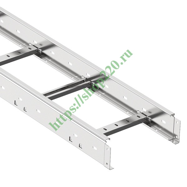 Лоток лестничный LESTA 55х400х3000 ИЭК толщина лонжерона 1,2мм CLM40 ...