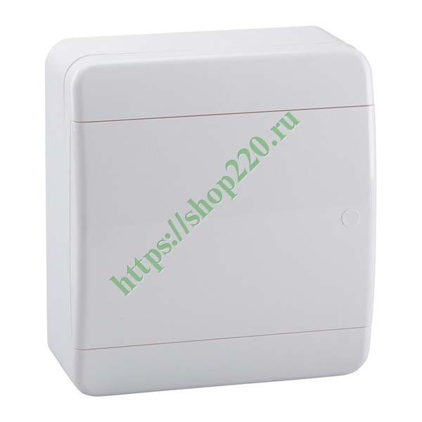 Щит навесной КЭАЗ 8 (1x8) модулей IP41 непрозрачная белая дверца ...