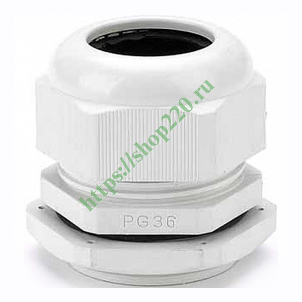 Кабельный ввод типа PG 36 диаметр кабеля 23-32мм КВ101-36-IP54 DEKraft ...