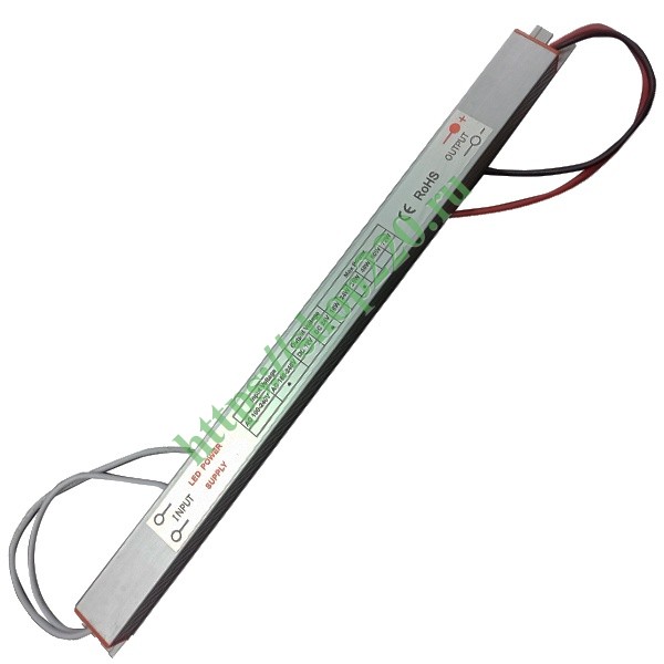 Блок питания для светодиодной ленты Kaisen 36W 24V IP33 270х18х15 mm ...