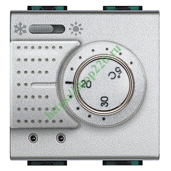 Термостат комнатный с переключателем зима/лето и релейным вых. на С-NO ...