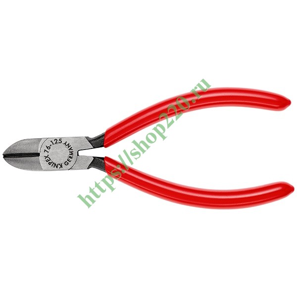 Кусачки боковые Knipex 125мм фосфатированные с однокомпонентными ...